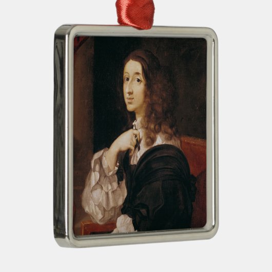 Koningin Christina van Zweden Metalen Ornament (Rechts)