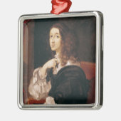 Koningin Christina van Zweden Metalen Ornament (Links)