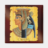 Koningin-"Cleopatra" oude Egyptische kunstnetten Magneet (Voorkant)