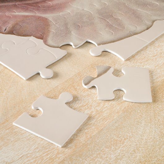 koningin Conch Seashell Shell, zeedier Legpuzzel (Zijkant)