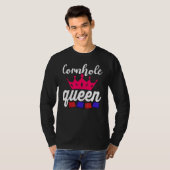 Koningin Cornhole Miskoorn T-shirt (Voorkant volledig)