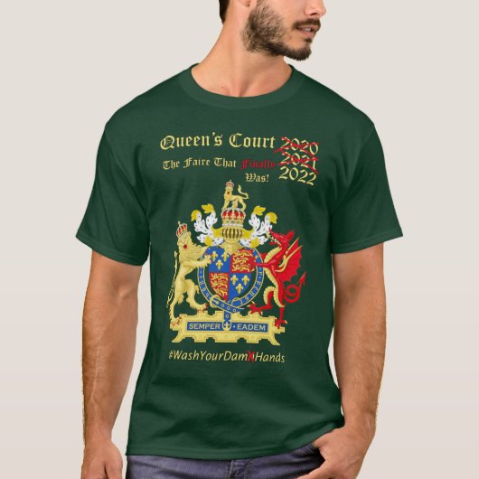 Koningin Court 2022 T-Shirt (Voorkant)