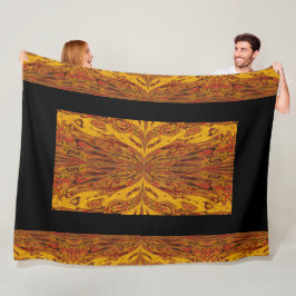 Koningin der Butterflies 11 Fleece Deken