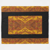 Koningin der Butterflies 11 Fleece Deken (Voorkant (Horizontaal))