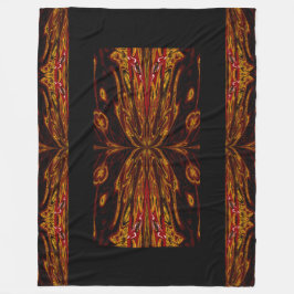 Koningin der Butterflies 20 Fleece Deken