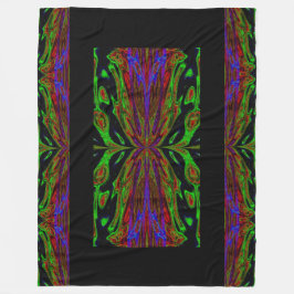 Koningin der Butterflies 27 Fleece Deken