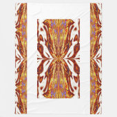 Koningin der Butterflies 29 Fleece Deken (Voorkant)