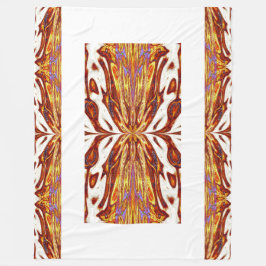 Koningin der Butterflies 29 Fleece Deken