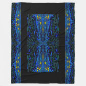 Koningin der Butterflies 35 Fleece Deken (Voorkant)