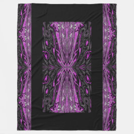 Koningin der Butterflies 36 Fleece Deken