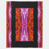 Koningin der Butterflies 37 Fleece Deken (Voorkant)