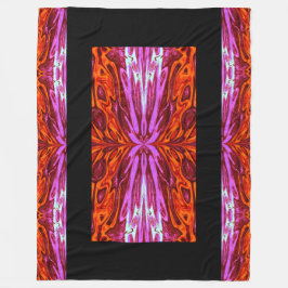 Koningin der Butterflies 37 Fleece Deken