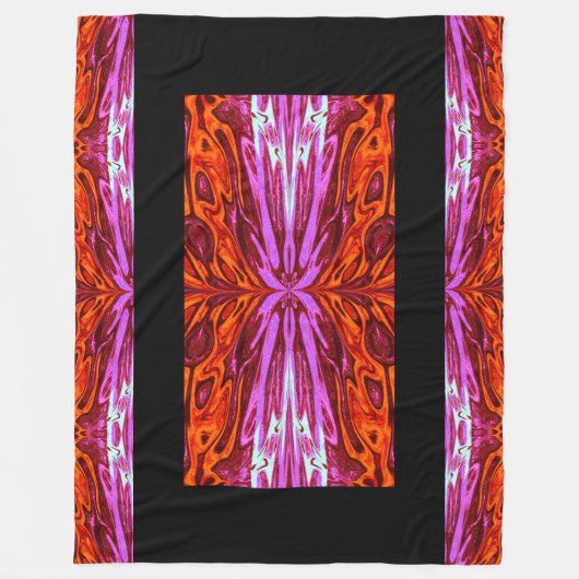 Koningin der Butterflies 37 Fleece Deken (Voorkant)