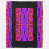 Koningin der Butterflies 38 Fleece Deken (Voorkant)