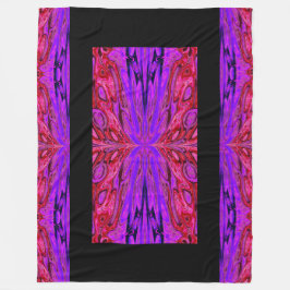 Koningin der Butterflies 38 Fleece Deken