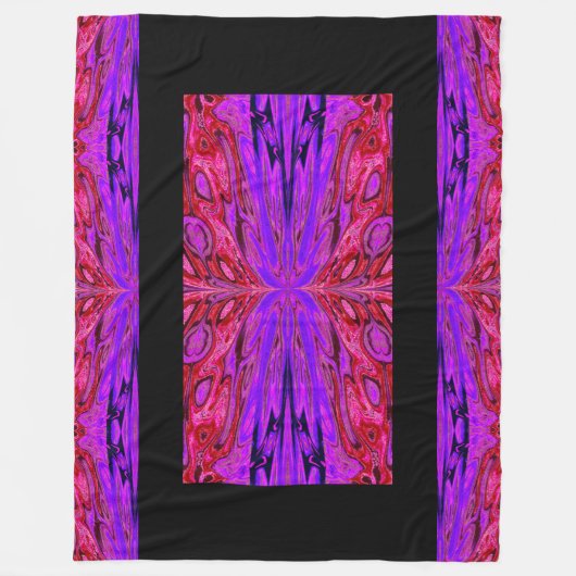 Koningin der Butterflies 38 Fleece Deken (Voorkant)