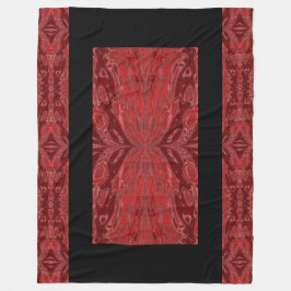Koningin der Butterflies 3 Fleece Deken