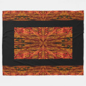 Koningin der Butterflies 40 Fleece Deken (Voorkant (Horizontaal))