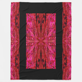 Koningin der Butterflies 41 Fleece Deken