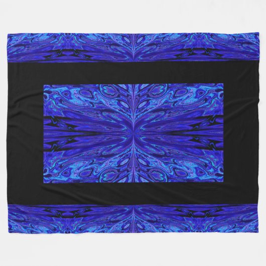 Koningin der Butterflies 42 Fleece Deken (Voorkant (Horizontaal))