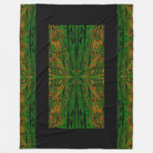 Koningin der Butterflies 45 Fleece Deken (Voorkant)