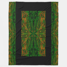 Koningin der Butterflies 45 Fleece Deken