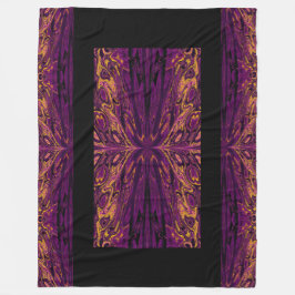 Koningin der Butterflies 47 Fleece Deken