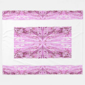 Koningin der Butterflies 48 Fleece Deken (Voorkant (Horizontaal))