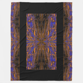 Koningin der Butterflies 52 Fleece Deken