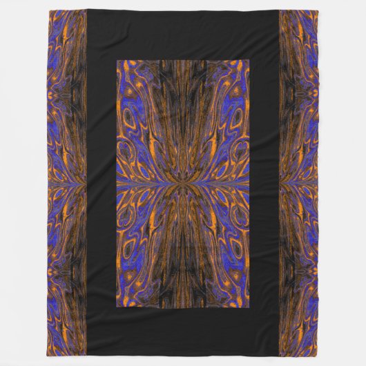 Koningin der Butterflies 52 Fleece Deken (Voorkant)