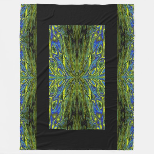 Koningin der Butterflies 53 Fleece Deken (Voorkant)