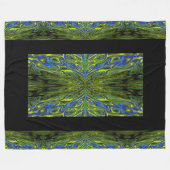 Koningin der Butterflies 53 Fleece Deken (Voorkant (Horizontaal))