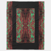 Koningin der Butterflies 54 Fleece Deken (Voorkant)