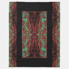 Koningin der Butterflies 54 Fleece Deken