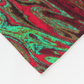 Koningin der Butterflies 54 Fleece Deken (Hoek)