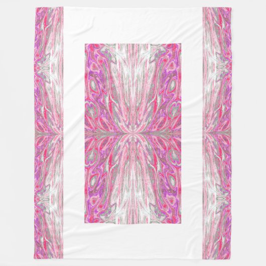 Koningin der Butterflies 57 Fleece Deken (Voorkant)