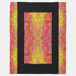 Koningin der Butterflies 58 Fleece Deken