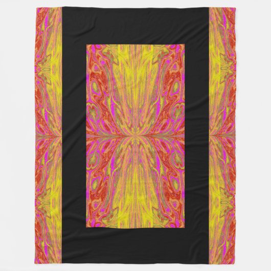 Koningin der Butterflies 58 Fleece Deken (Voorkant)