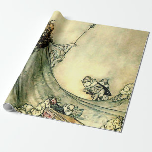 “Koningin der feeën” door Arthur Rackham Cadeaupapier