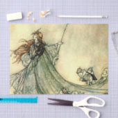 “Koningin der feeën” door Arthur Rackham Tissuepapier (Craft)