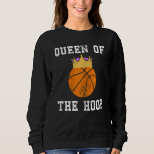 Koningin der Hoop Kinder meisjes Basketball SportP Trui