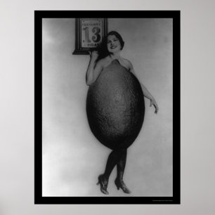 Koningin der Lemons op vrijdag 13 september 1920 Poster