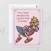 Koningin der Likes Briefkaart (Voorkant / Achterkant)