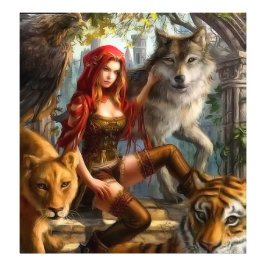 Koningin der Monsters Foto Afdruk