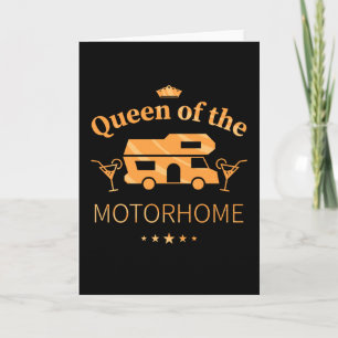Koningin der Motorhome - Gift for Wife Kaart