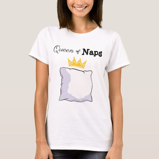 Koningin der Naps T-shirt (Voorkant)