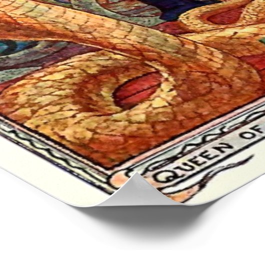 Koningin der slangen geef me mijn man terug poster (Hoek)