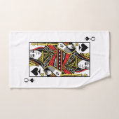 Koningin der Spades Bad Handdoek (Handdoek)