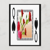 Koningin der Spades Briefkaart (Voorkant)