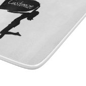 Koningin der Spades Holding Black Ace Thunder_Cove Snijplank (Hoek)